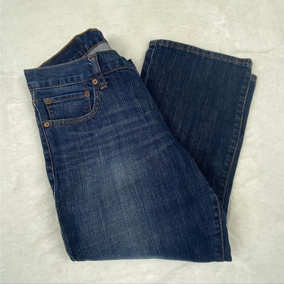 Lucky Brand Classic Fit Straight Crop Jeans - Picture 7 of 9